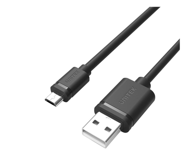 UNITEK Kabel USB - microUSB 2.0, 2M, M/M; Y-C455GBK - 478237 - zdjęcie